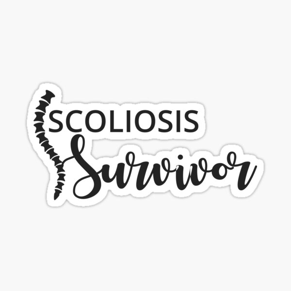 Scoliosis Survivor Sticker
