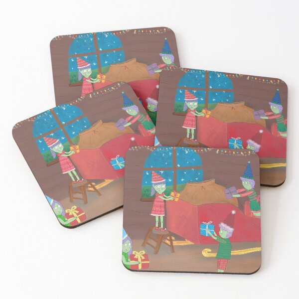 Item preview, Elves packing the sleigh  designed and sold by Charlotsart .