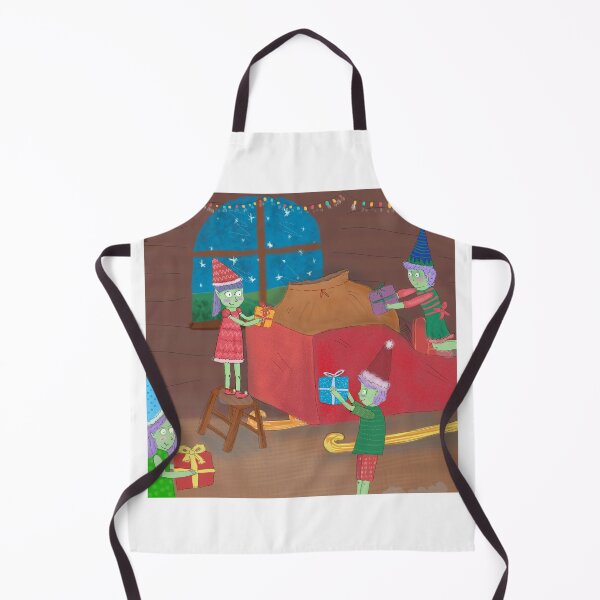 Item preview, Elves packing the sleigh  designed and sold by Charlotsart .