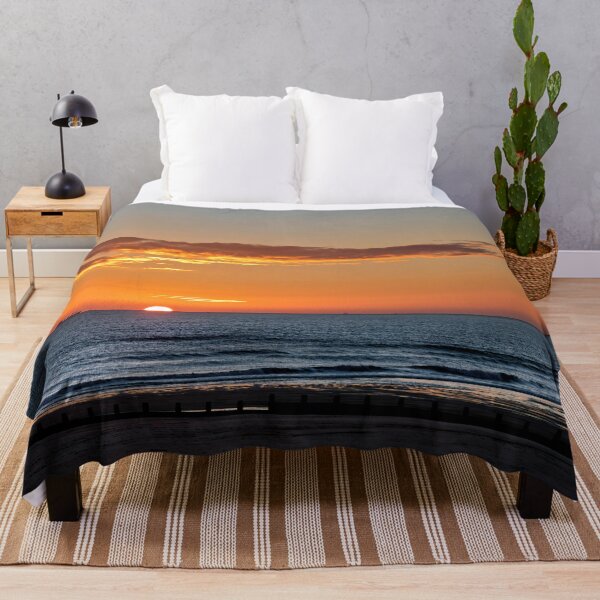 Item preview, Sunrise over a tranquil North Sea designed and sold by Violaman.