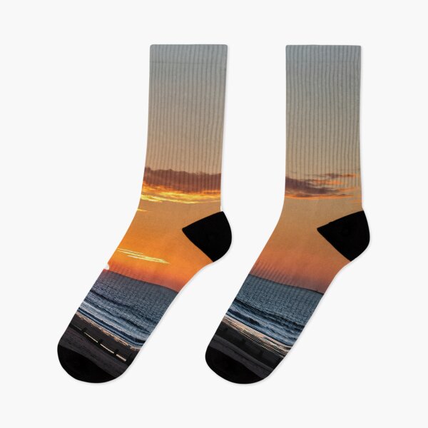 Item preview, Sunrise over a tranquil North Sea designed and sold by Violaman.