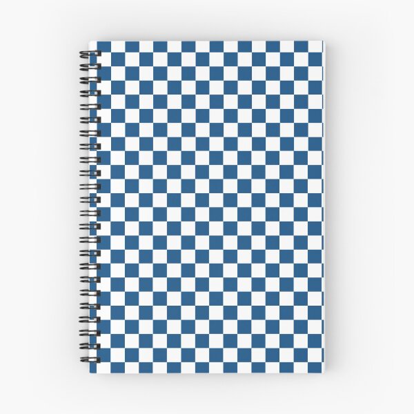 Item preview, Classic Blue and White Check Coloured Pattern - Chequered, Checkered, Checks designed and sold by MissCheck.
