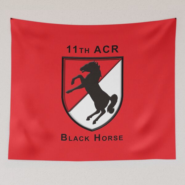 Item preview, 11th Armored Cavalry Regiment “Black Horse”  designed and sold by SoldierAlways.