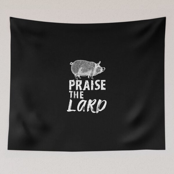 Item preview, Praise The Lard Barbeque / BBQ Picnic Gifts / Outdoor Party / Family Gathering / Meat Pork Lover / Grilling designed and sold by biigshow.