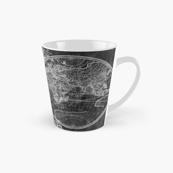 Item preview, World Map (1691) Black & White designed and sold by BravuraMedia.