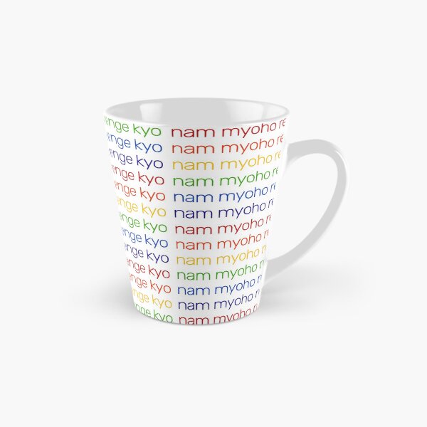 Item preview, Nam Myoho Renge Kyo Rainbow Typography  designed and sold by wordznart.