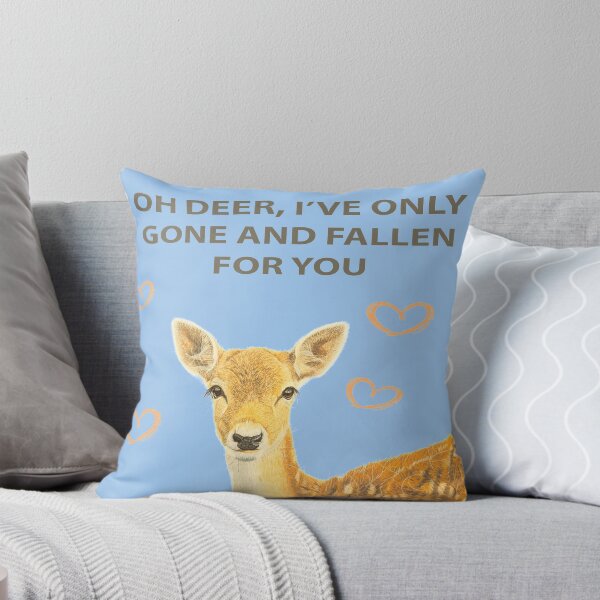 Item preview, OH DEER I'VE ONLY GONE AND FALLEN FOR YOU designed and sold by IslesArt.