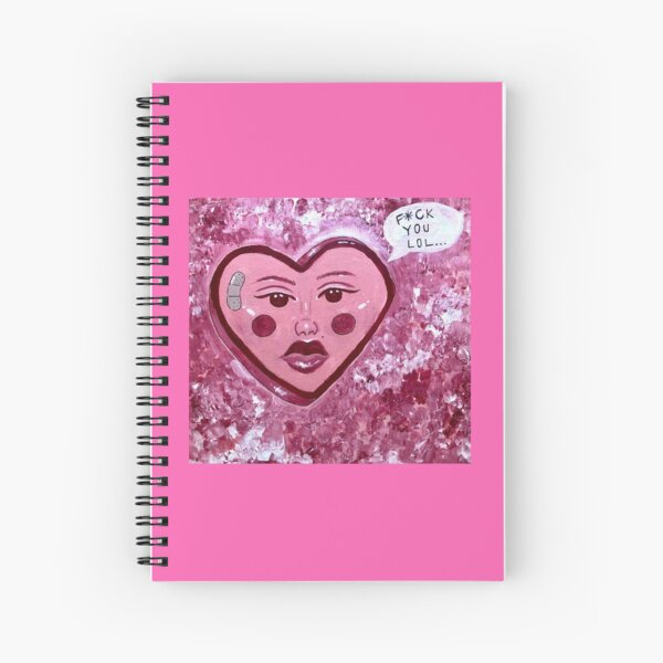 Nasty Heart Spiral Notebook