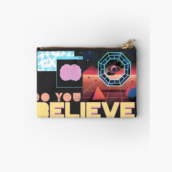 Item preview, Believe in Magic Retro Digital Vaporwave Design designed and sold by fifty-bucks.