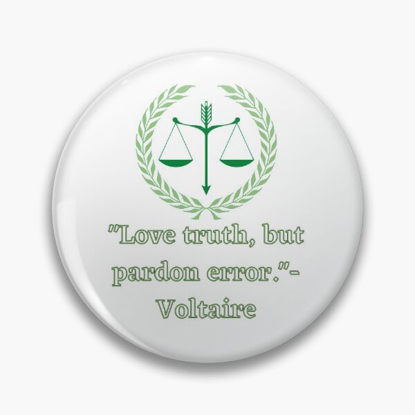Item preview, Voltaire on Truth designed and sold by TheWallFlowersofCypress.