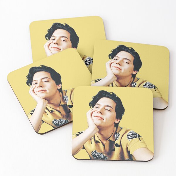 Item preview, Cole Sprouse (Yellow Floral Shirt) Half Body #3 designed and sold by thePeachPit.