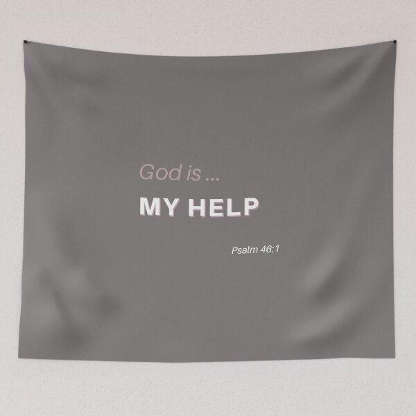 Item preview, God is my help  designed and sold by LindaCooke.