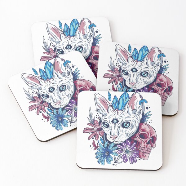 Item preview, Mystical cat with three eyes designed and sold by MoonCat26.