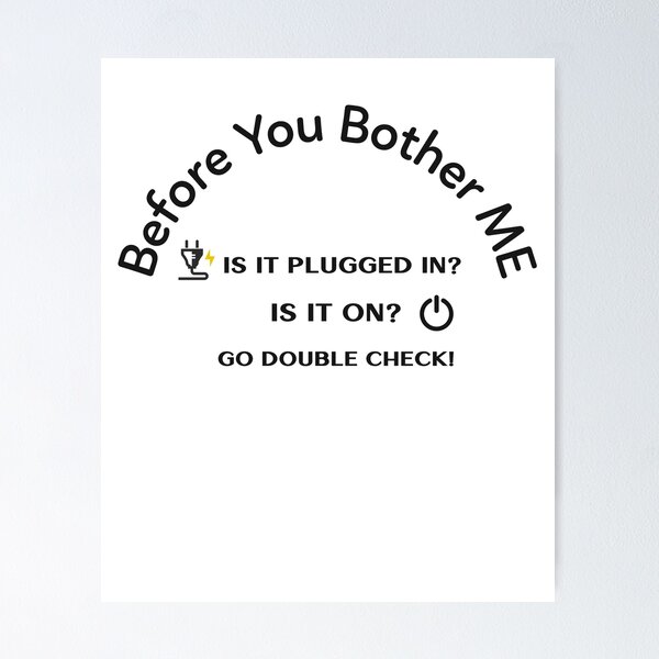 Item preview, Before you bother me designed and sold by Kaupasi.