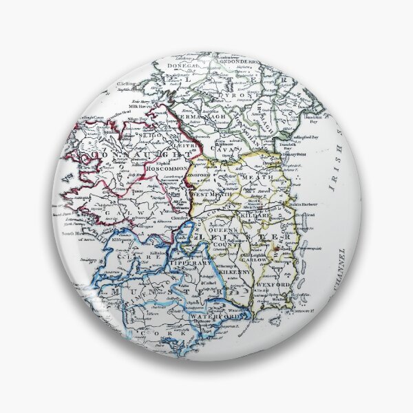 Item preview, Vintage Map of Ireland Circa 1798 designed and sold by Rantan1618.