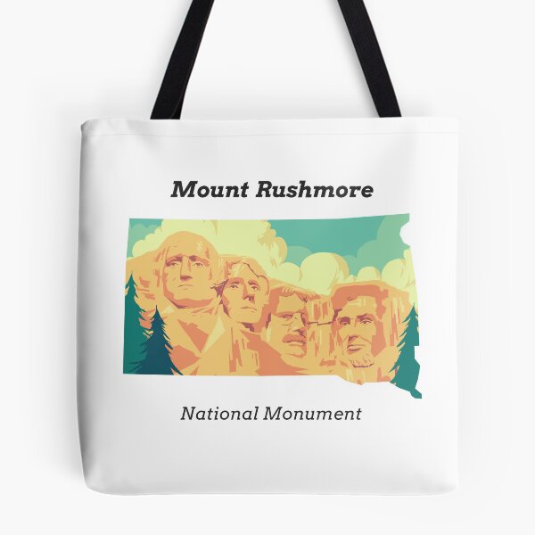 Artikelvorschau, Mount Rushmore Shirt entworfen und verkauft von ParksPass.