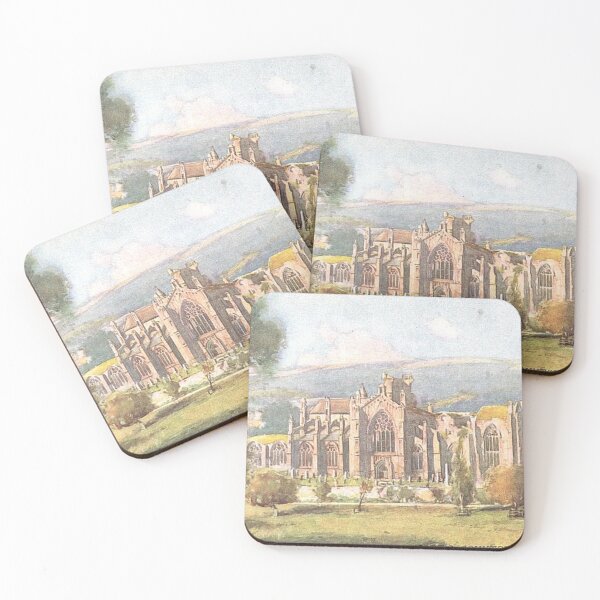 Item preview, Ruins of Melrose Abbey | Vintage Illustration designed and sold by yourscotborders.