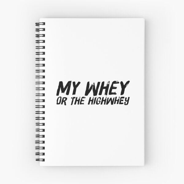 Item preview, My Whey Or The Highwhey - Funny Whey Protein Shake designed and sold by ArqDezines.