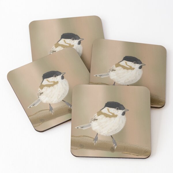 Item preview, Marsh tit designed and sold by Charlotsart .