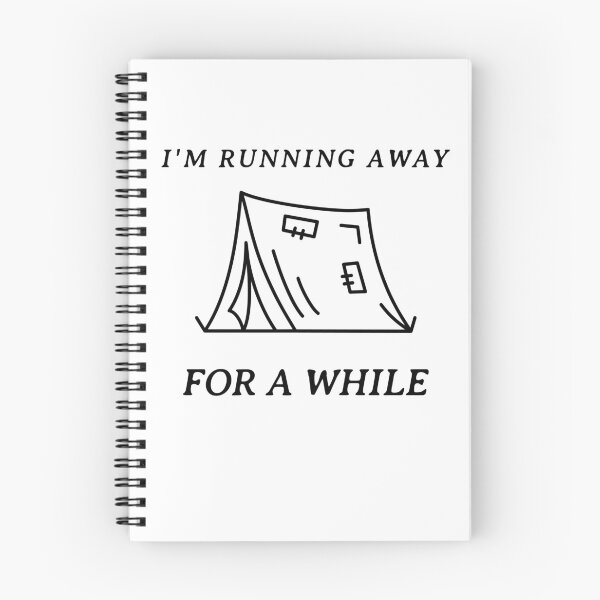 Item preview, I'm Running Away Shirt designed and sold by Wingo-Designs.