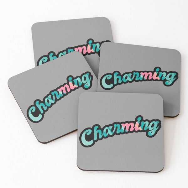 Item preview, Charming - Pink And Teal designed and sold by Chubuter.