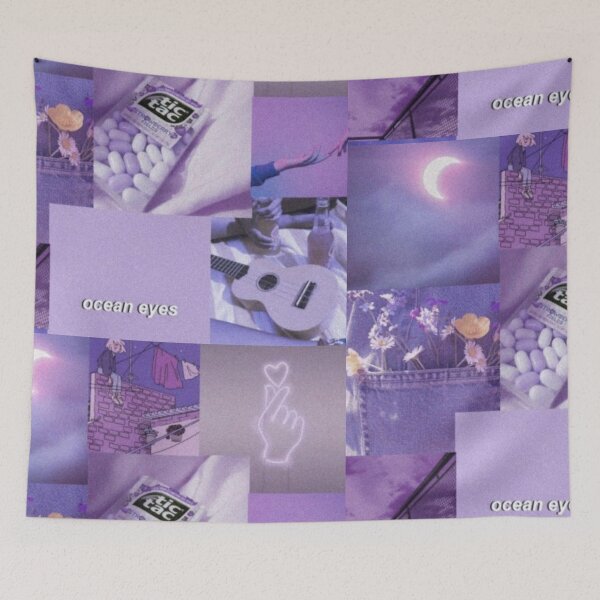 Item preview, Y2K light purple aesthetic collage  designed and sold by cloudy-moon.