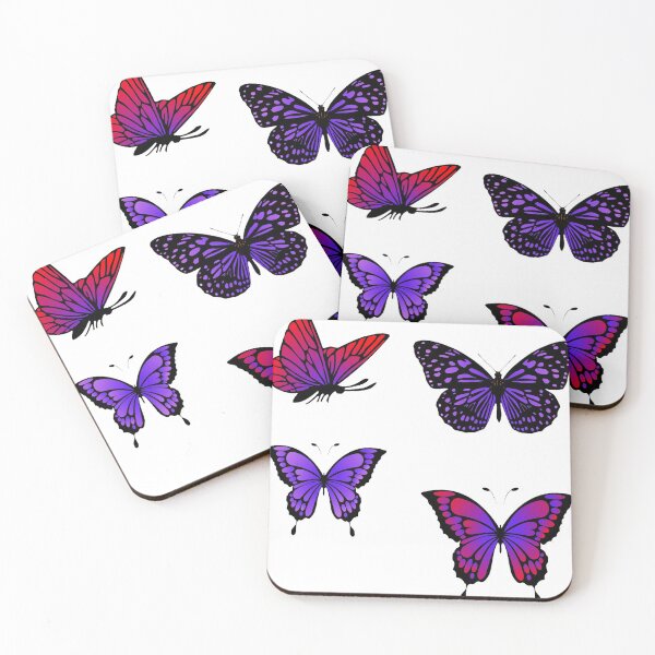 Item preview, purple butterfly emoji designed and sold by JocelynCrafts.