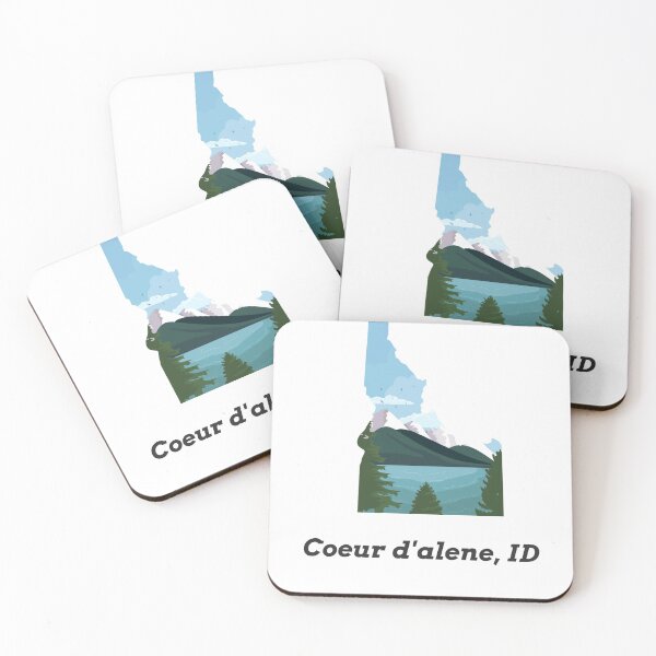 Item preview, Coeur d'alene Idaho designed and sold by ParksPass.