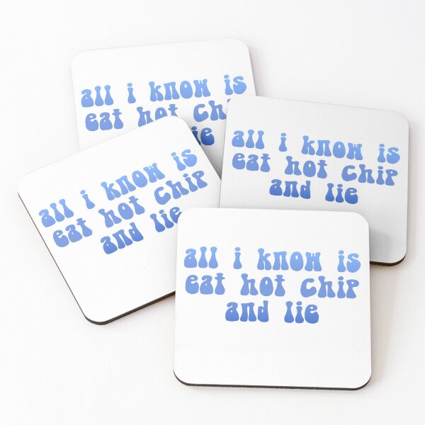 Item preview, Eat Hot Chip Meme - BLUE designed and sold by beccaamac.