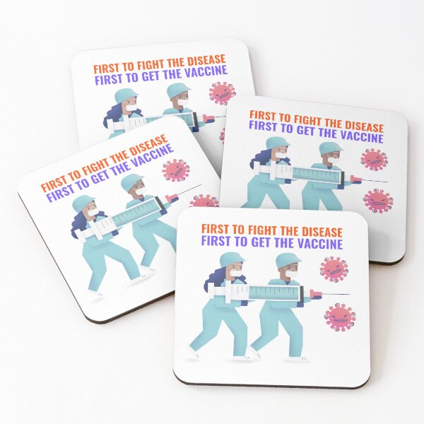 Item preview, Medical worker vaccine t-shirt designed and sold by Jplusdesign.