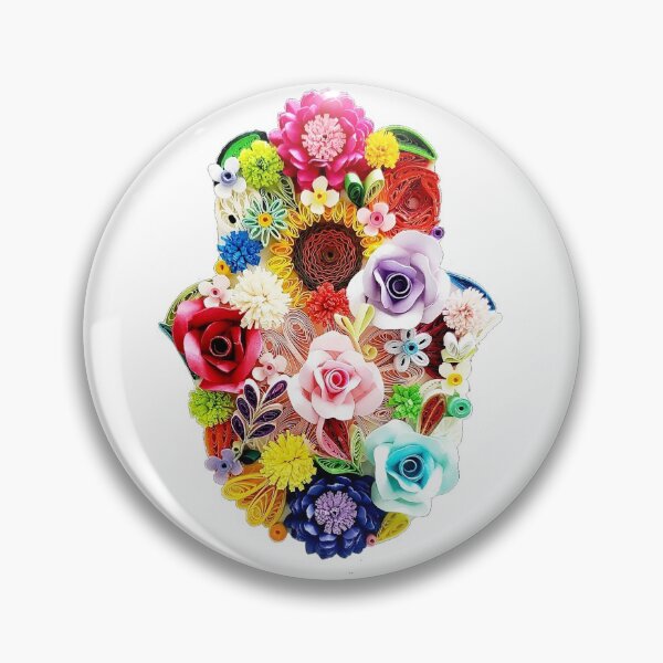 Item preview, Art Print/Original Art by Hyunah Yi/Printed Quilling Hamsa Card/Poster/Fatima Hand/Jewish art/Home Blessing/Judaica Art/Good luck/Protection designed and sold by Sweetpaperdesignsol Hyunah Yi.