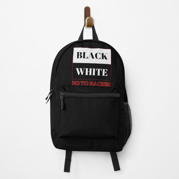 Item preview, Black White no to racism designed and sold by GBDesigner.