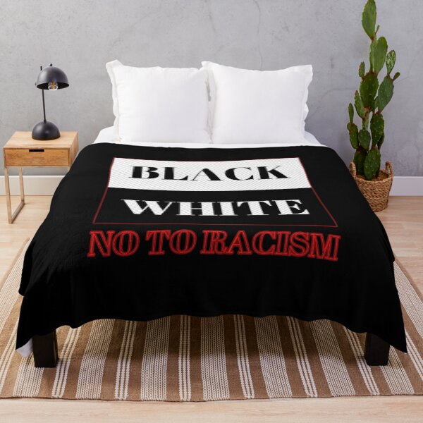 Item preview, Black White no to racism  designed and sold by GBDesigner.
