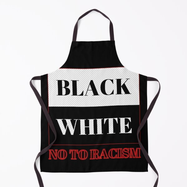 Item preview, Black White no to racism designed and sold by GBDesigner.