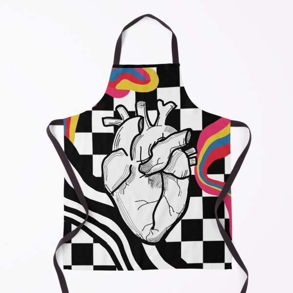Item preview, Heart Checkered Background Design designed and sold by azure-ataraxia.