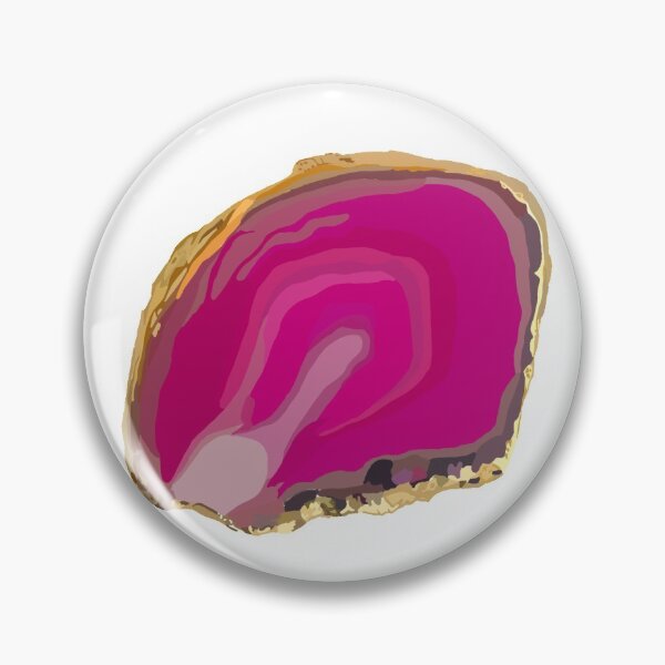 Item preview, Pink Agate Crystal designed and sold by Katie Histing.