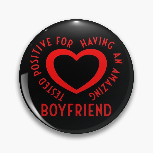 Artikelvorschau, Positiv getestet für Awesome Boyfriend Red Heart entworfen und verkauft von everyspender.