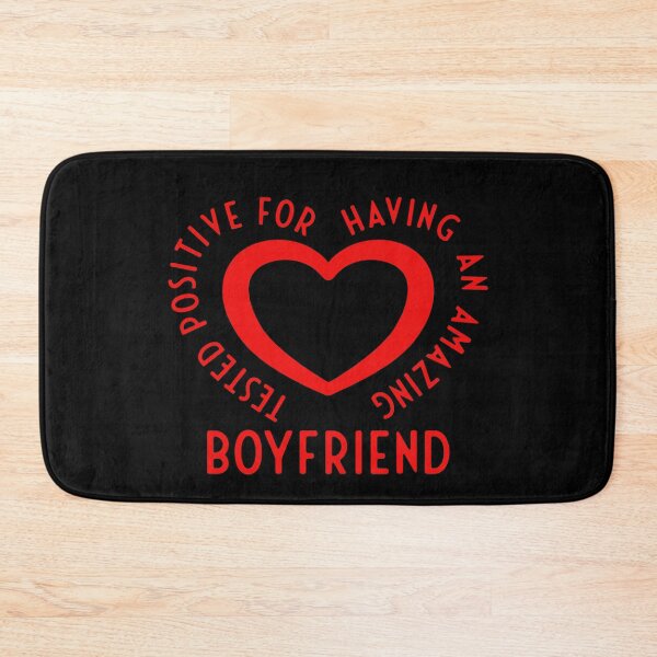 Item preview, Tested Positive For Awesome Boyfriend Red Heart designed and sold by everyspender.