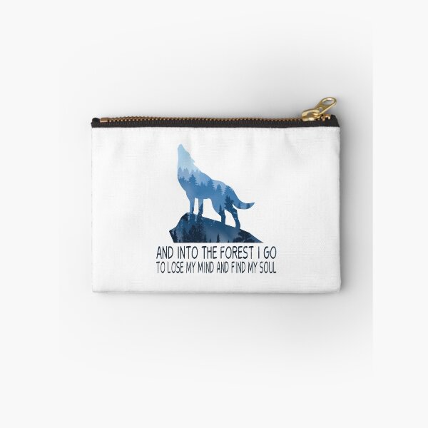 Item preview, Wolf and Into The Forest I Go to Lose My Mind and Find My Soul  designed and sold by JustGift.