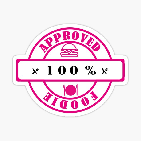 Item preview, Approved Foodie designed and sold by smartness-shop.