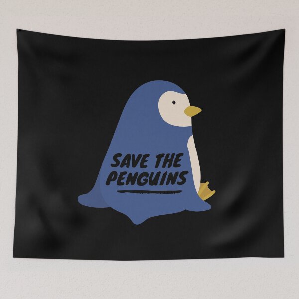 Item preview, Save the penguins designed and sold by windcolors.