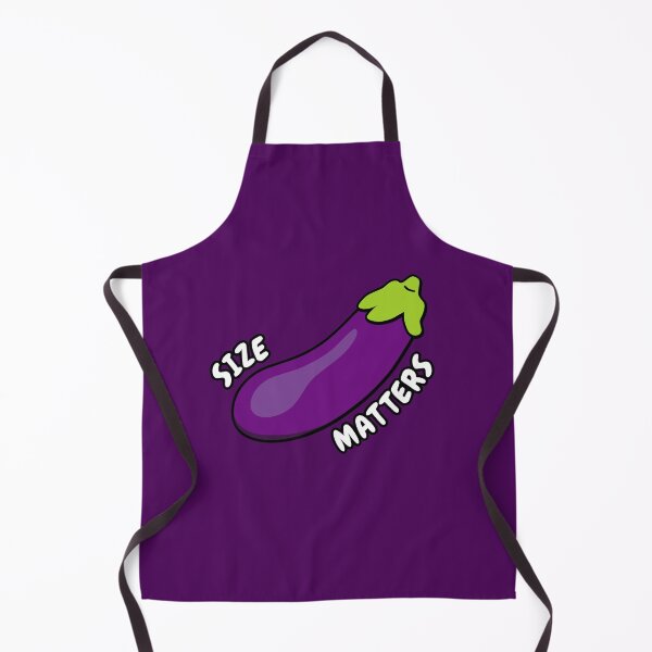 Item preview, Size Matters - Funny Eggplant Emoji T-Shirt designed and sold by FunnyStoopid.