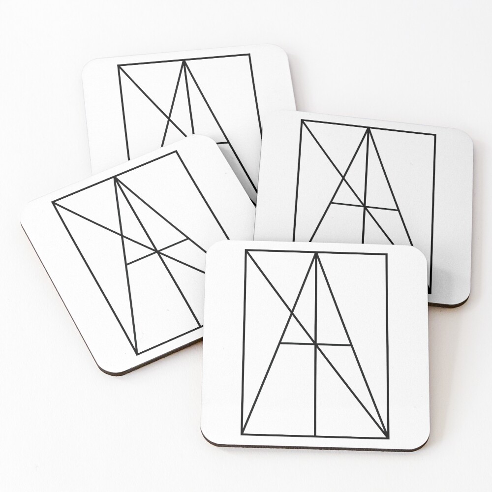 Item preview, Coasters (Set of 4) designed and sold by theawkwardsloth.
