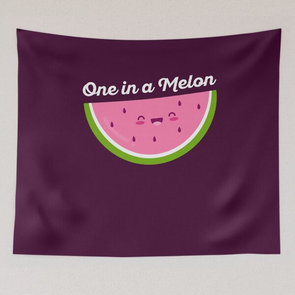 Item preview, One In A Melon Valentines Gift Watermelon Fruit Kawaii Cute Fruity designed and sold by gkao.