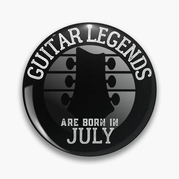 Item preview, Guitar Legends Are Born In July designed and sold by 12BarTees.