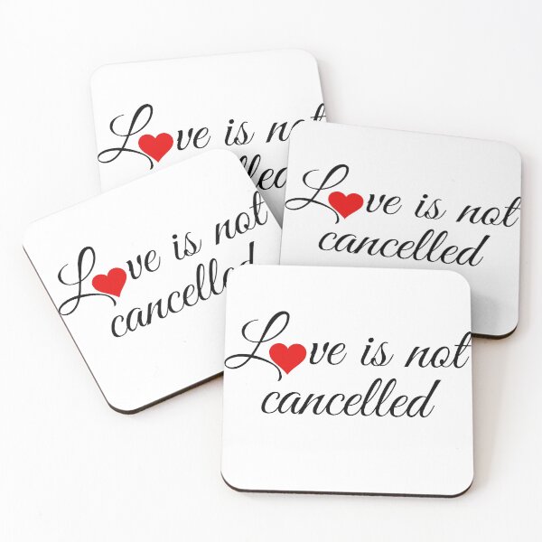 Item preview, Love is not cancelled designed and sold by gloriasd14.