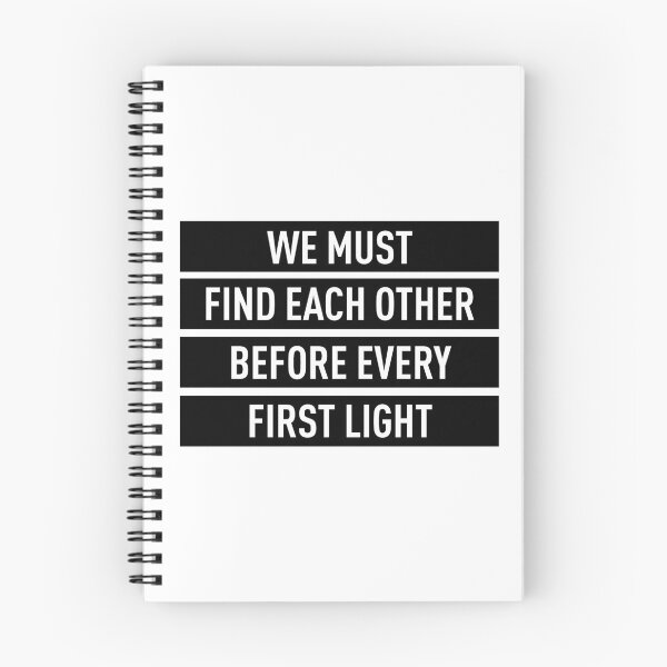Item preview, We Must Find Each Other Before Every First Light (Black) designed and sold by FilipeFerreira.