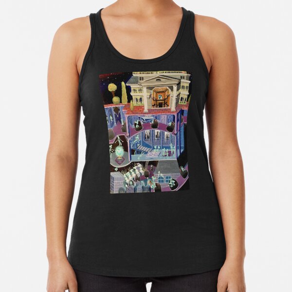 Haunted mansion inspired Racerback Tank Top