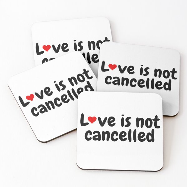 Item preview, Love is not cancelled designed and sold by gloriasd14.