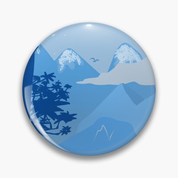 Item preview, Blue mountains and loneliness designed and sold by potatovan.